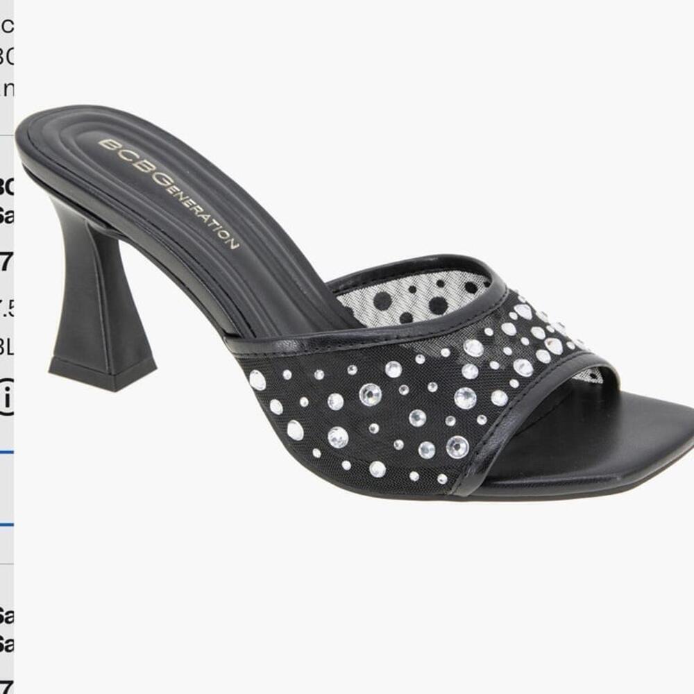 BCBGeneration Ryia Studded Slide Sandal
